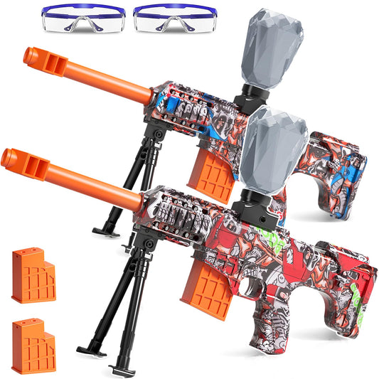 LAZZAROU two-pack electric blaster toys ready for outdoor team play