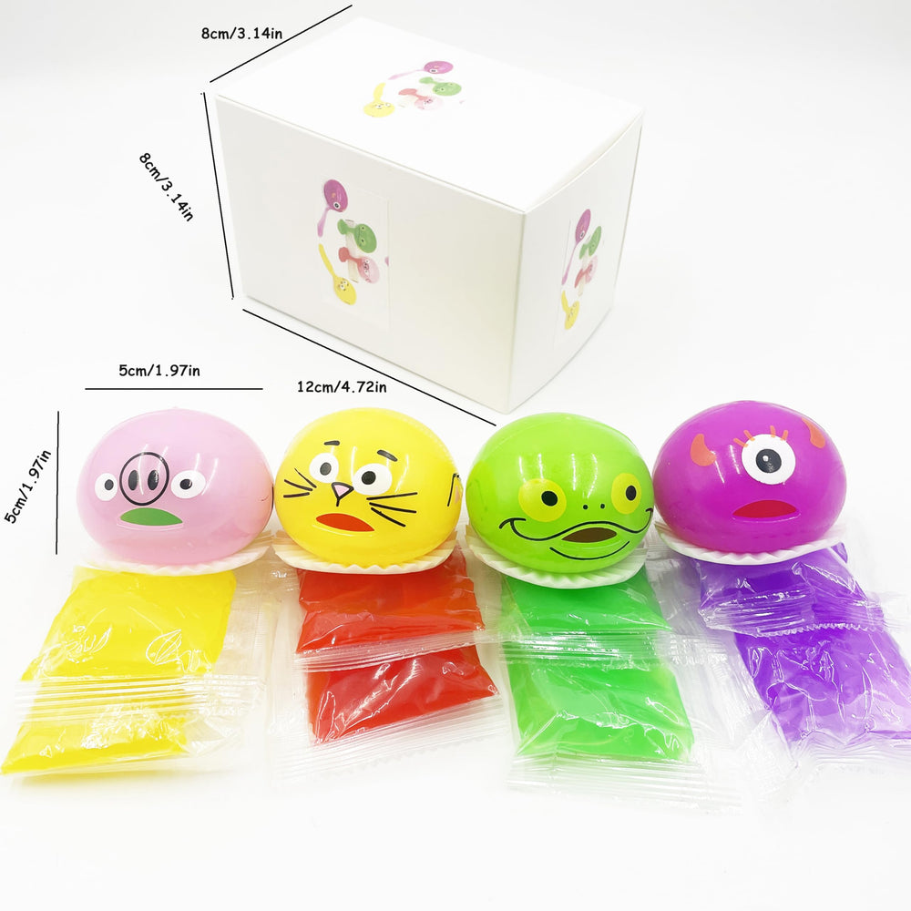 LBKKC Vomiting Egg Slime Toy ideal party favor and stocking stuffer.