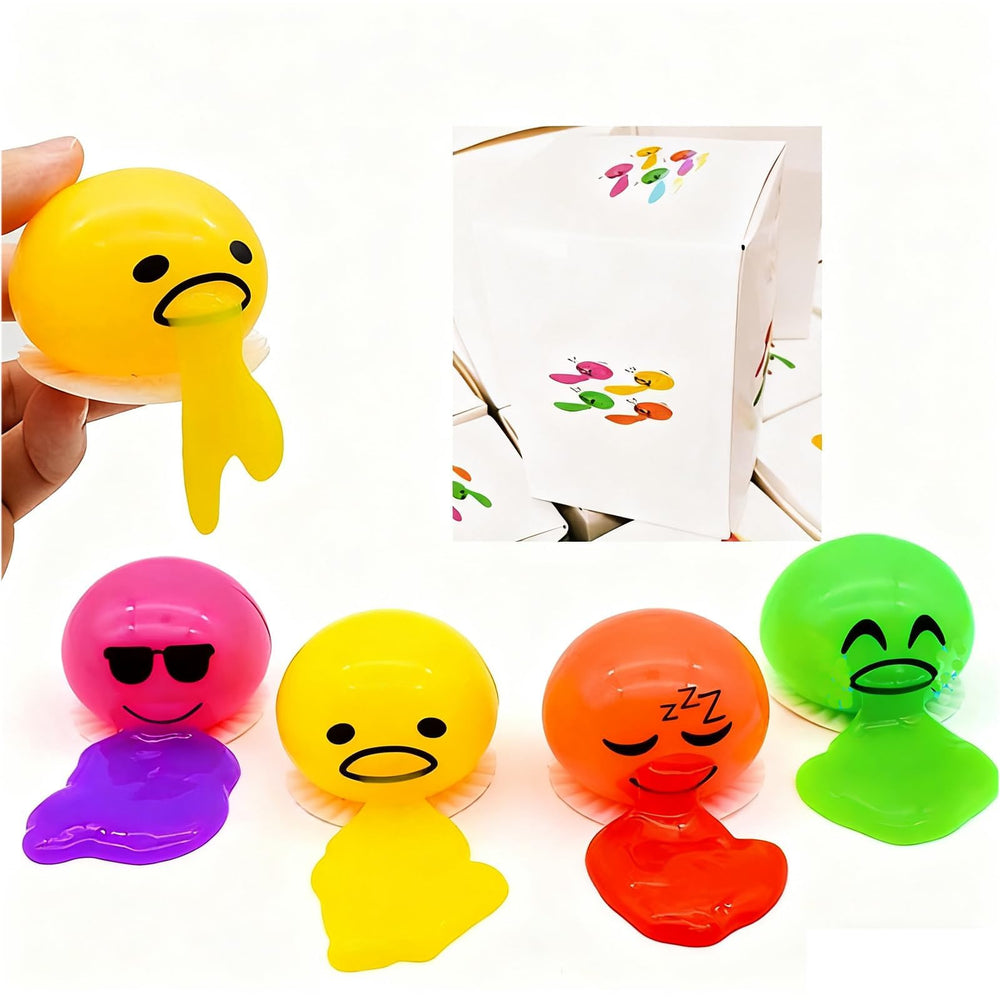 LBKKC vomiting egg slime toy for playful pranks and reactions