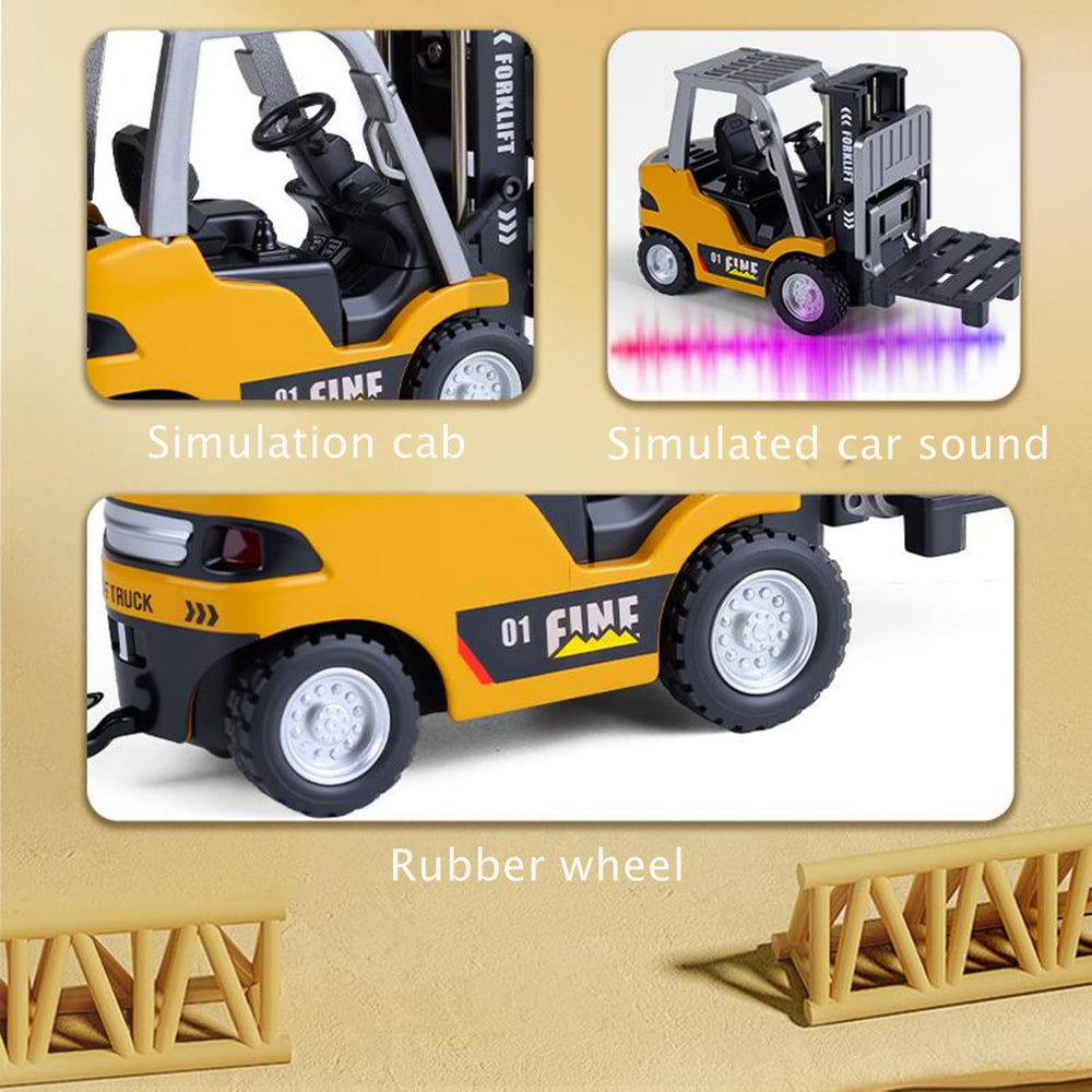 LBKR Tech RC forklift Bluetooth control via mobile app.