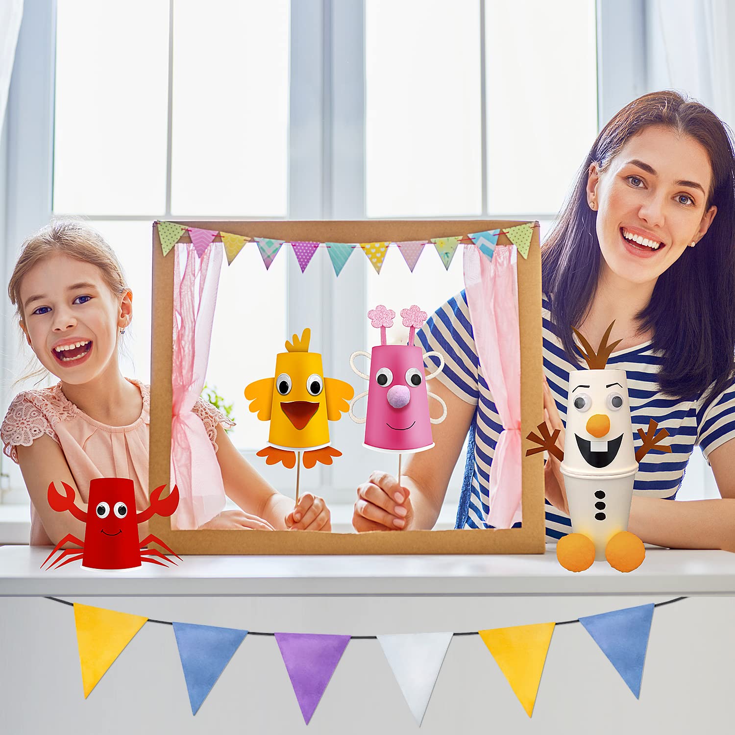 LC Crafts paper cup craft kit cow: sturdy components for durable art time.