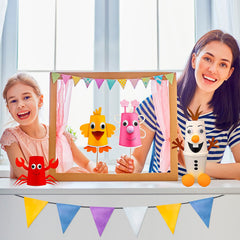 LC Crafts paper cup craft kit cow: sturdy components for durable art time.