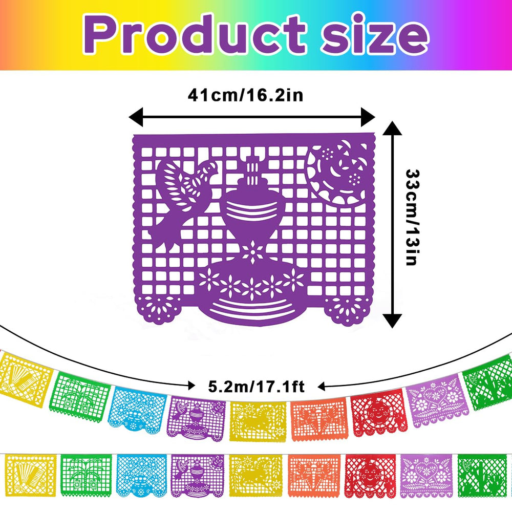 Lctevvn colorful fiesta banner design brightens any party space.