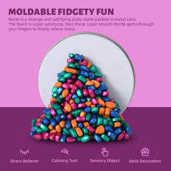 LCVUUK desk fidget toy with magnetic putty for shaping.