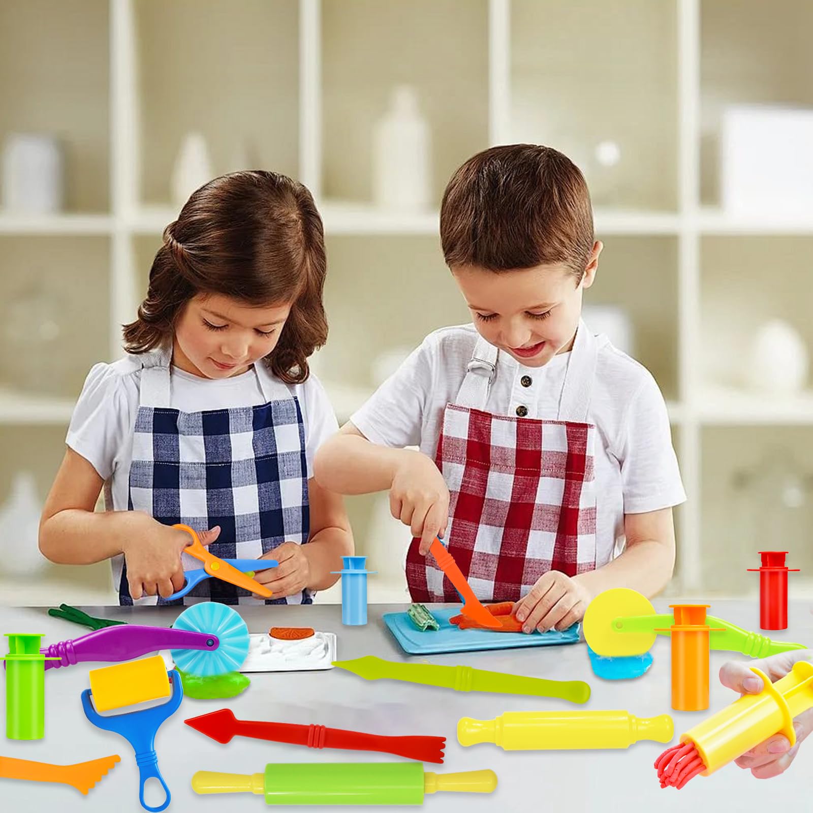 LCY WEDSHI dough tools suit classrooms and home learning environments