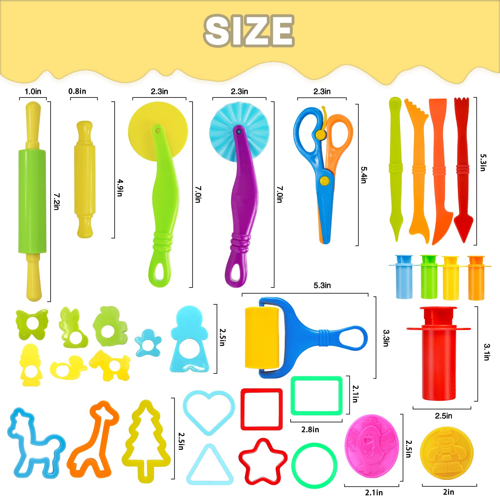 LCY WEDSHI bright colors support color exploration and play