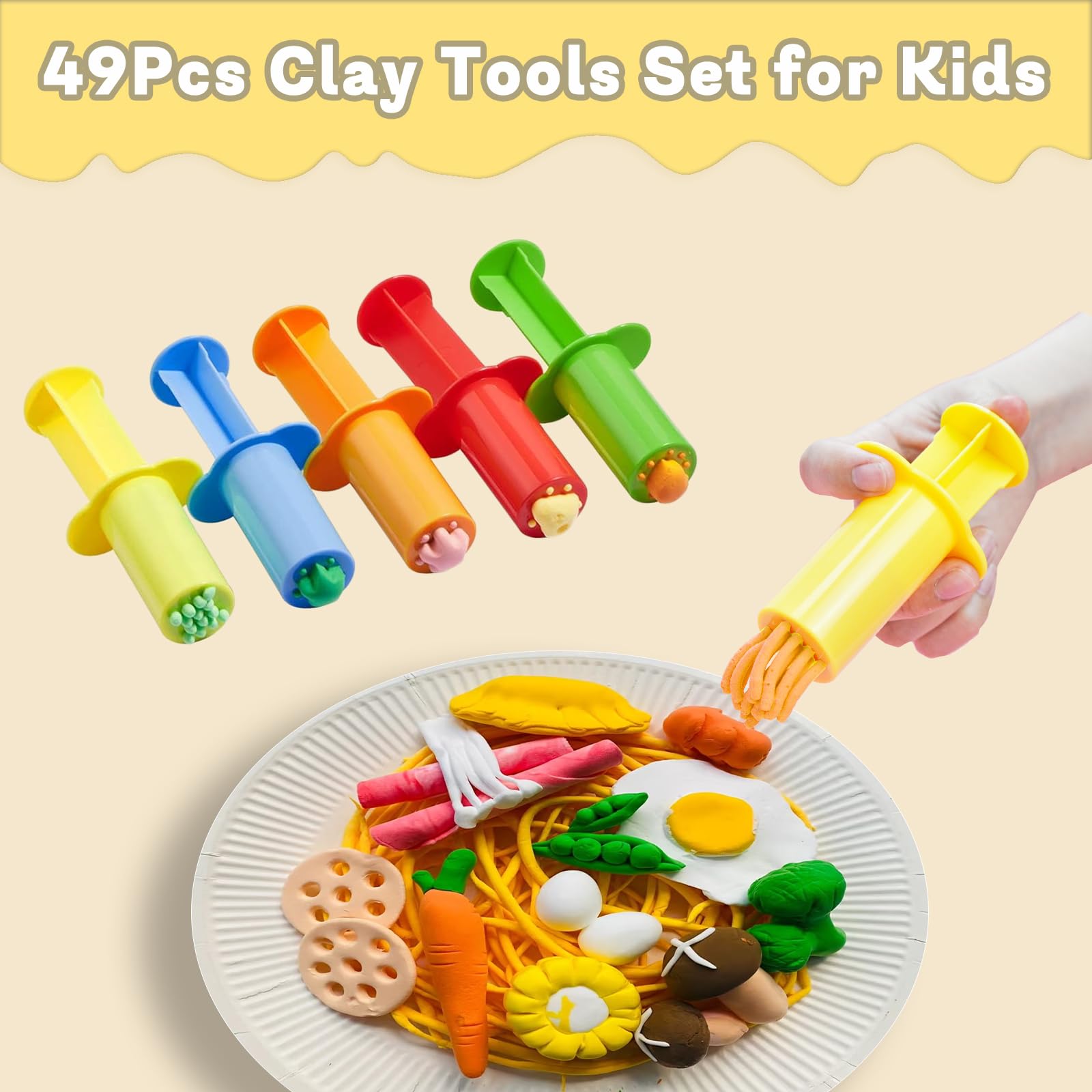 LCY WEDSHI plastic roller helps even dough thickness