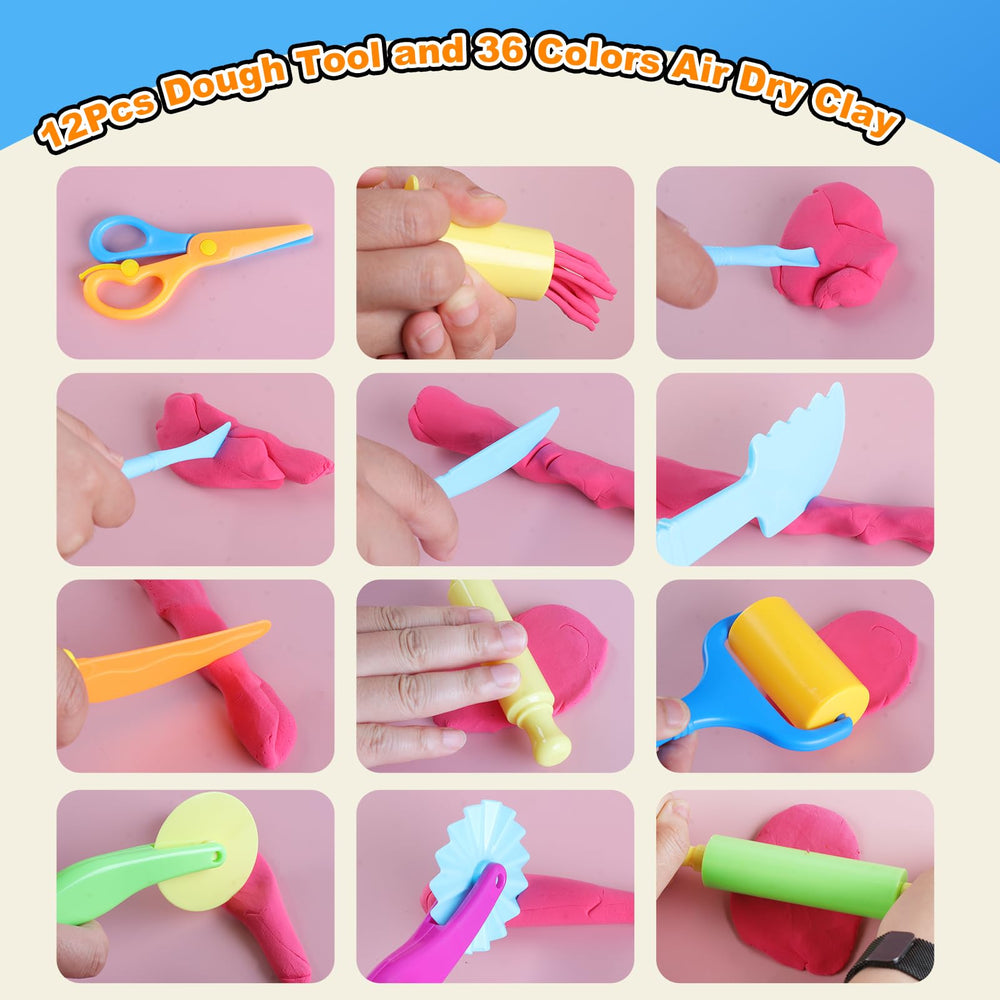 LCY WEDSHI plastic tools with safe edges for little hands.