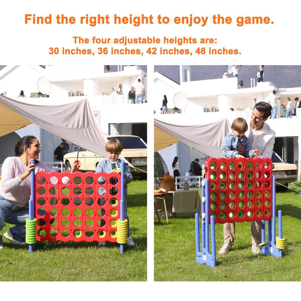 LDDAL Giant 4 Connect safety-conscious rounded edges for safe play