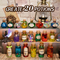 Cauldron and wands ready for pretend potion making with friends.