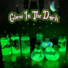 Spell book opened with seven recipes for kid-friendly potion ideas.