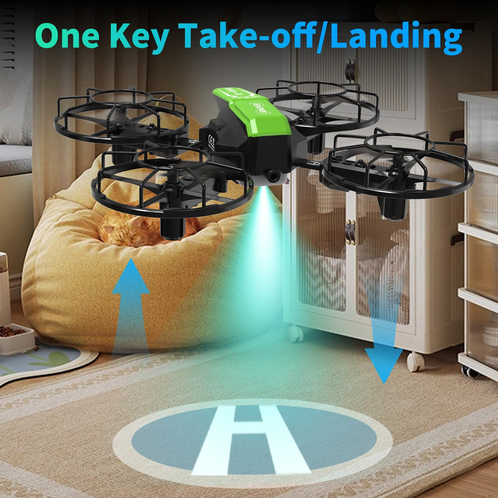 LE-IDEA assembled drone in action mid flight illustrating infrared battle mode