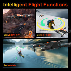 LE-IDEA IDEA12GPS Follow Me and Waypoint modes for dynamic, hands-free filming.