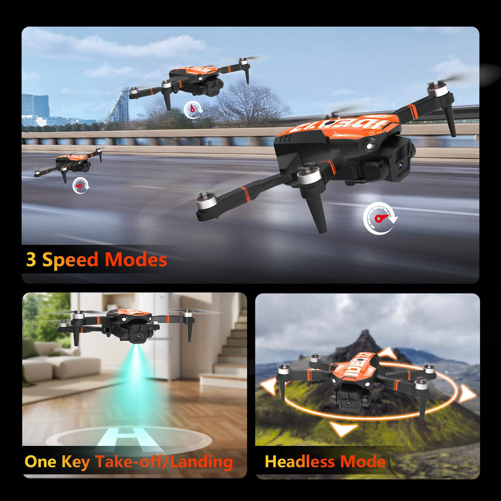 LE-IDEA IDEA12GPS one-touch takeoff supports effortless beginner flights.