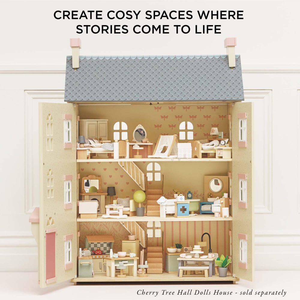 Le Toy Van Daisylane open-drawers piece invites interactive storage storytelling