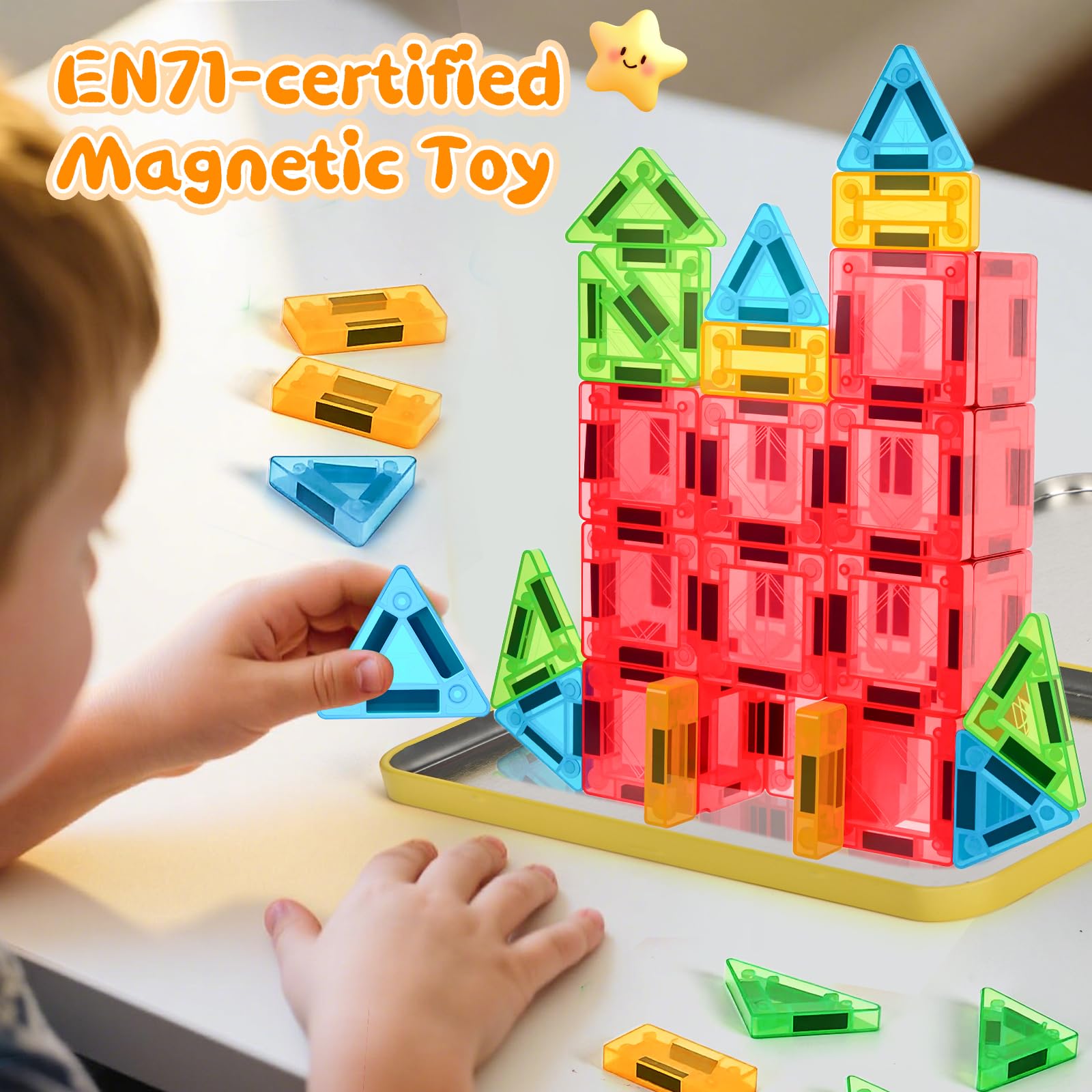 LeagoEra compact design keeps 32 pieces organized for quick play sessions.