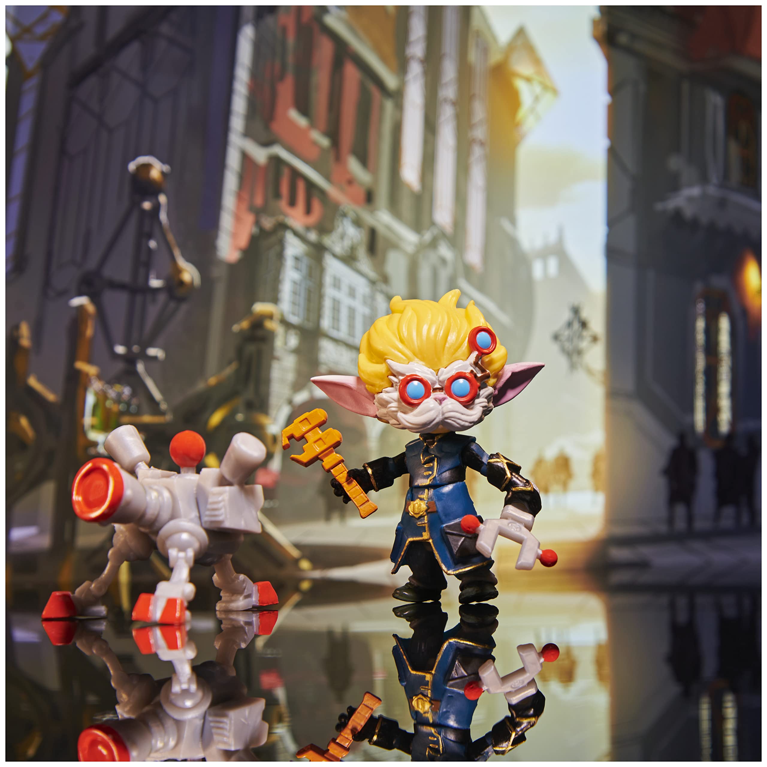 League of Legends Dual Cities Pack Ekko figure ideal for dioramas and imaginative play.