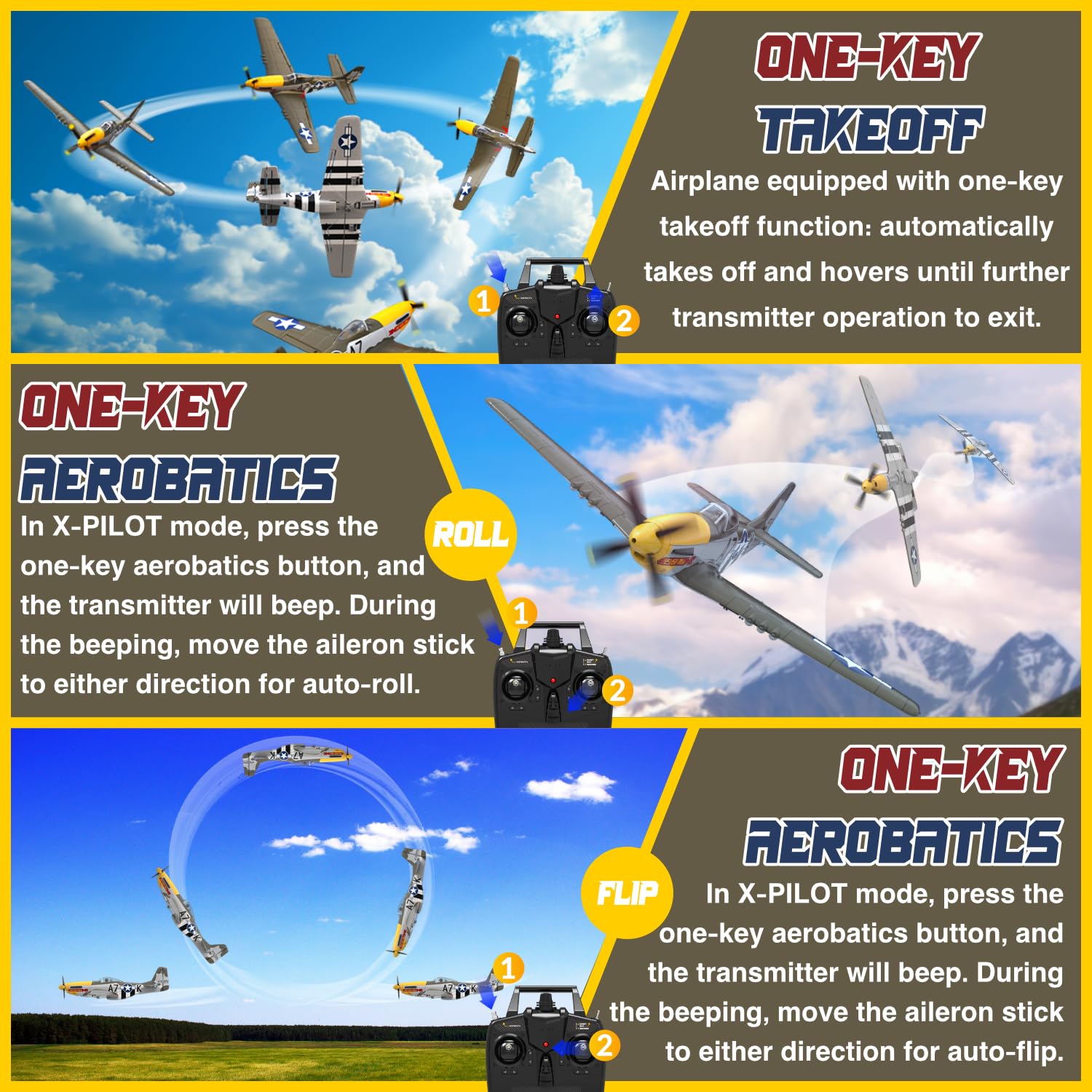 LEAMBE spring-loaded landing gear delivers smooth landings and durable use