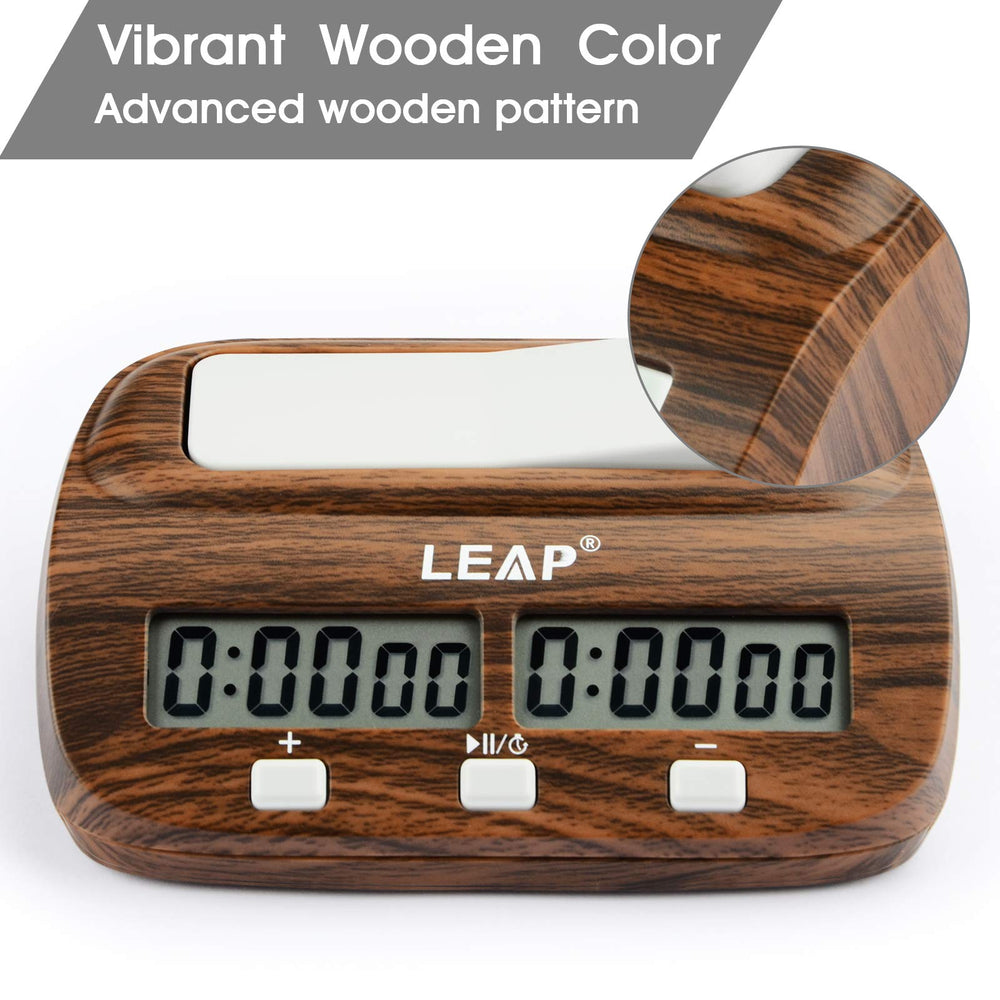 LEAP Chess Clock countdown timer in use during competitive play