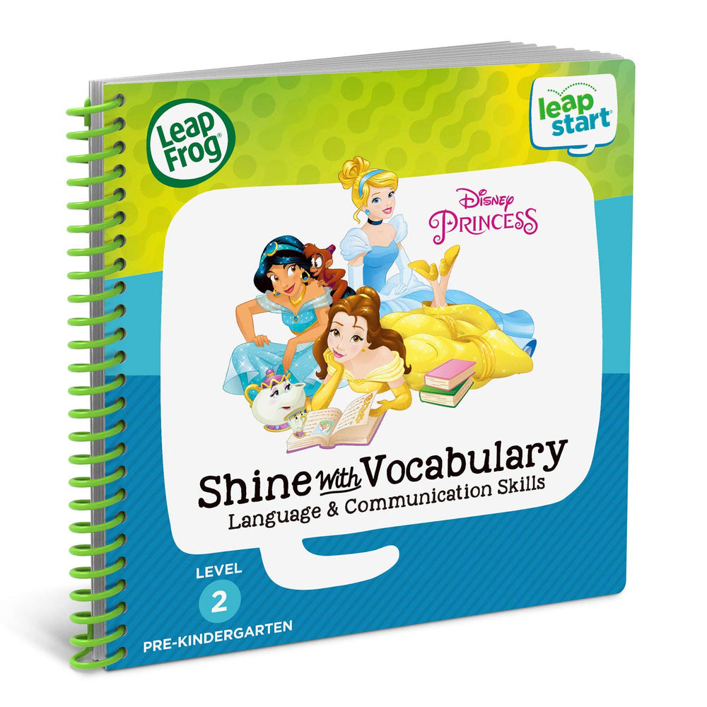 LeapFrog LeapStart 3D Princess page interaction with stylus reveals words and pictures.