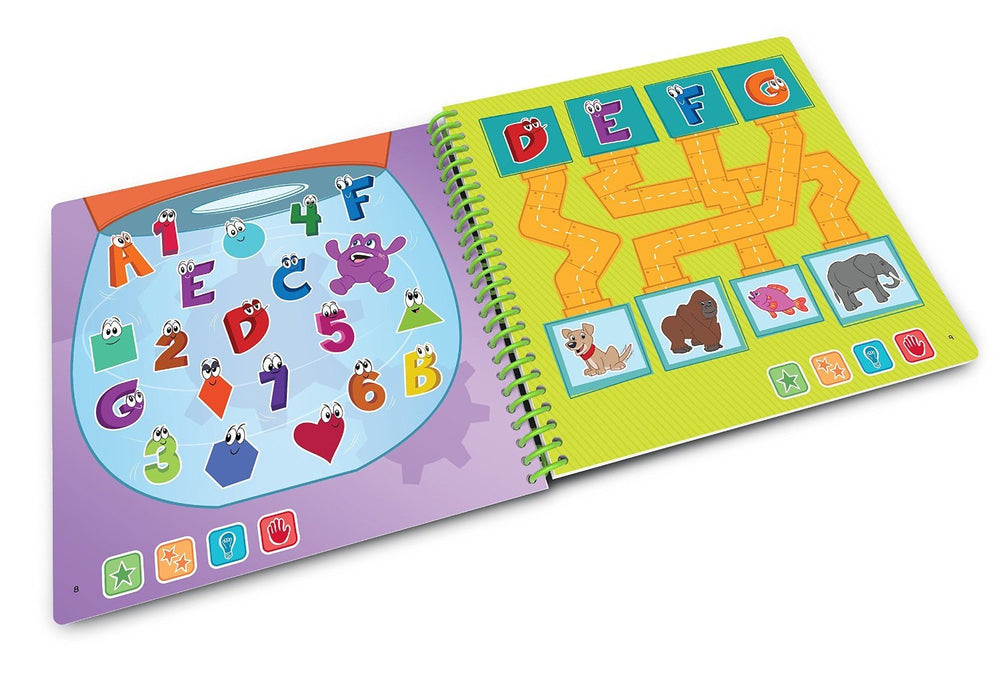 LeapFrog LeapStart Alphabet Adventures music skills visuals foster rhythm and melody learning.