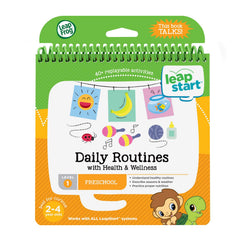LeapFrog LeapStart daily routines book cover invites routine exploration