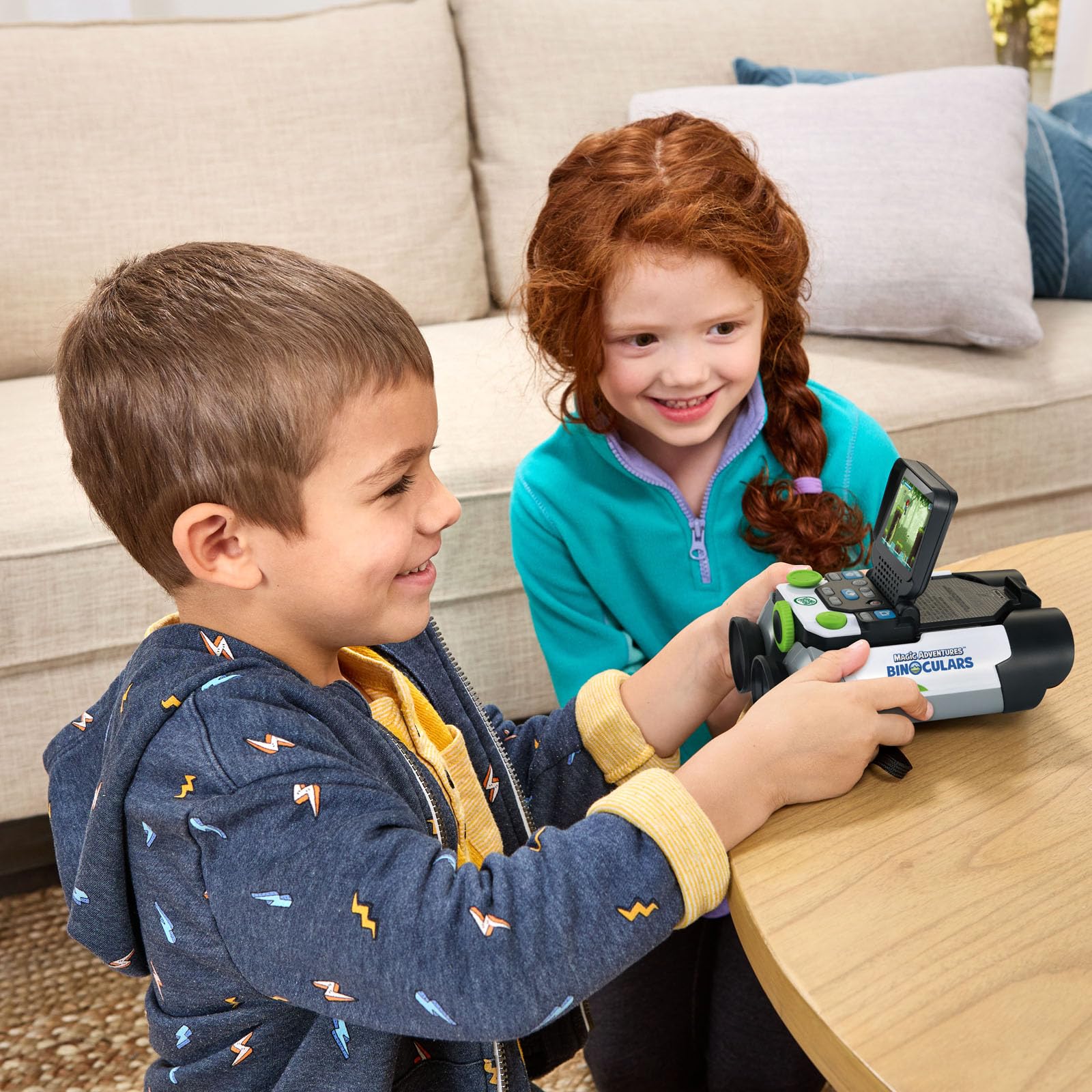 BBC-provided pictures and videos expand kids' nature knowledge during exploration.