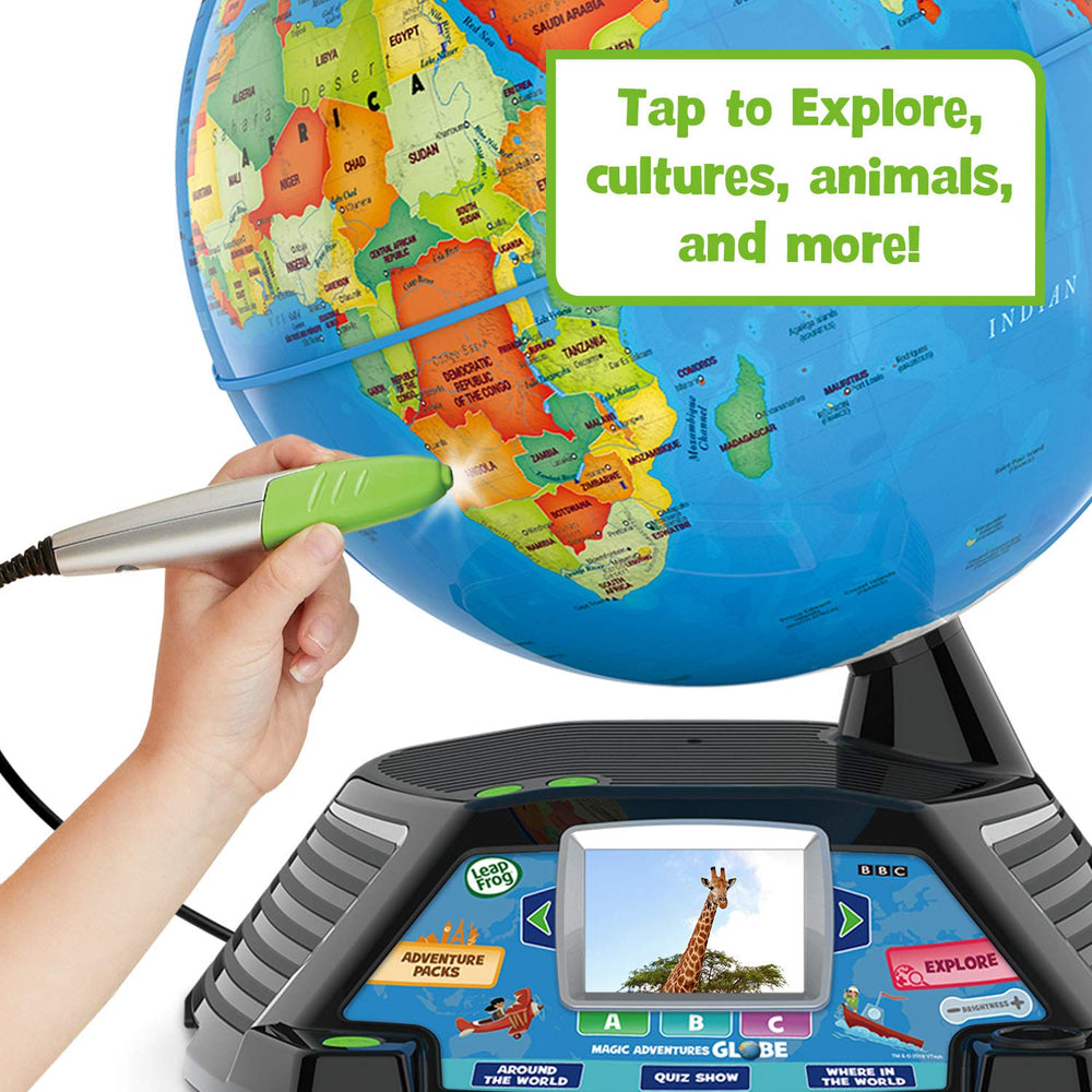 LeapFrog Magic Adventures Globe animations guide kids through stories