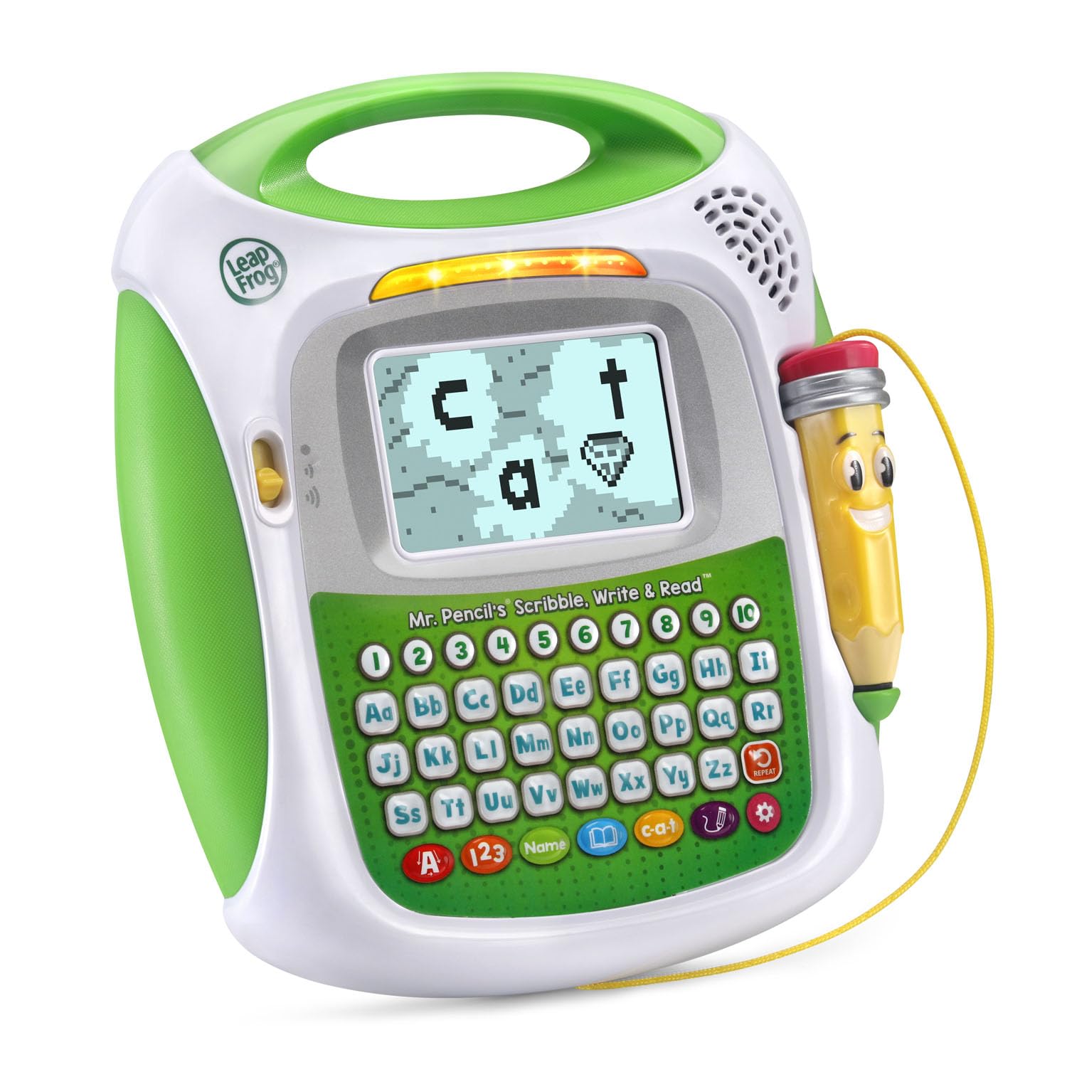 LeapFrog Mr Pencil numbers-to-objects scene highlights counting opportunities.