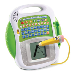LeapFrog Mr Pencil's Scribble and Write stylus-trace demonstrates guided letter and number tracing with instant feedback.