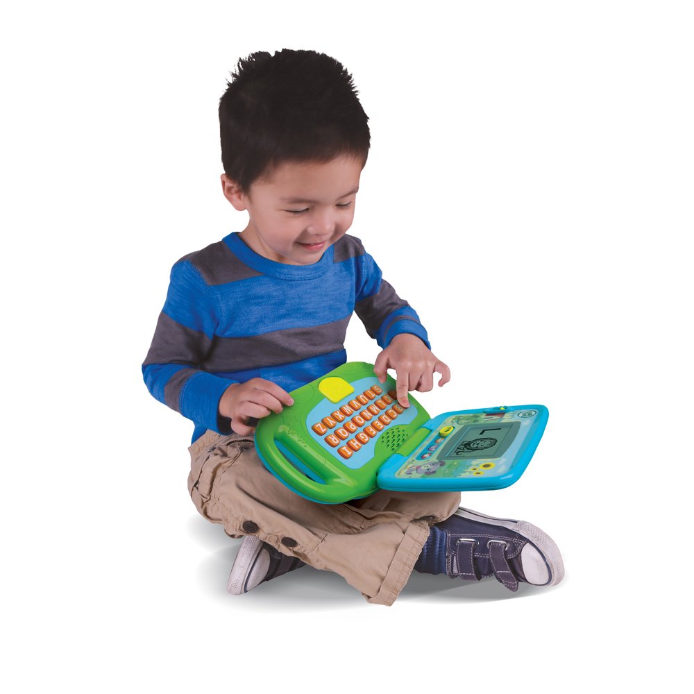 LeapFrog My Own Leaptop four learning modes support ABCs, messages, games, and music.