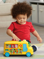 LeapFrog Phonics Fun Animal Bus animal mode introduces an animal that starts with the letter.