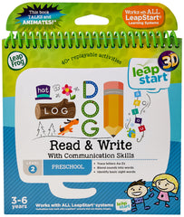 LeapFrog Read & Write 3D Activity Book front cover with vibrant colors and friendly characters.