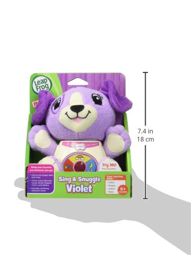 LeapFrog Violet teaches shapes and colors through lullabies and songs