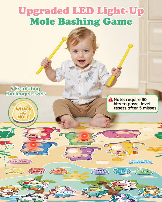Leapio piano keys invite musical exploration and rhythm awareness.