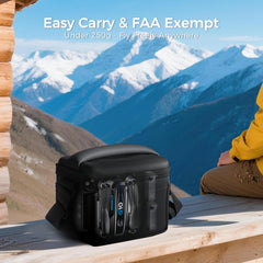 LEAPRCSTORE GPS auto-return safeguards against signal loss and low power.