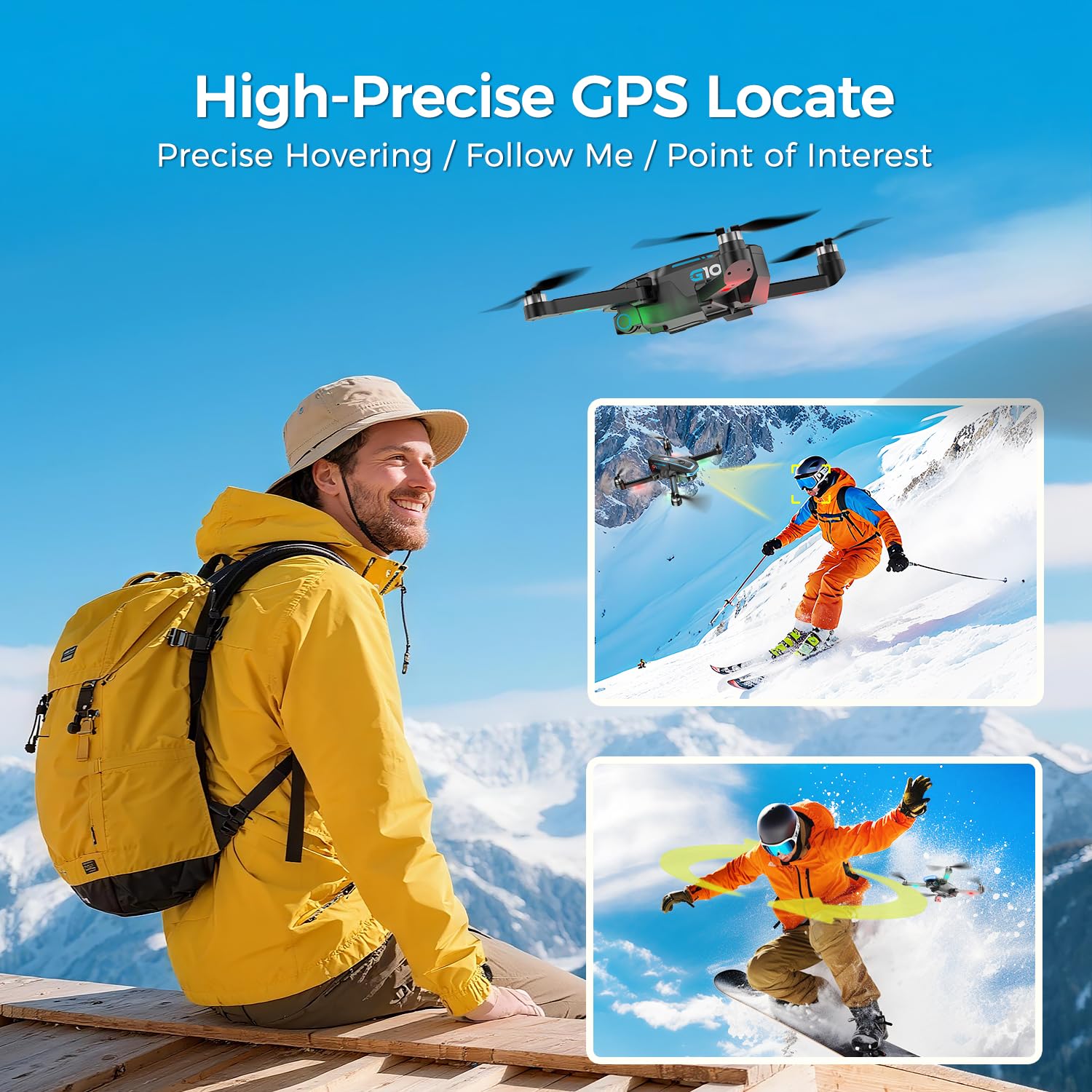 LEAPRCSTORE brushless motors provide stable flight and quieter operation.