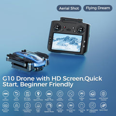 LEAPRCSTORE ultra-light drone weighs under 250g for easy transport.