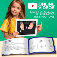 Learn & Climb Mega Magic Kit tutorial video guiding kids to perform confidently.