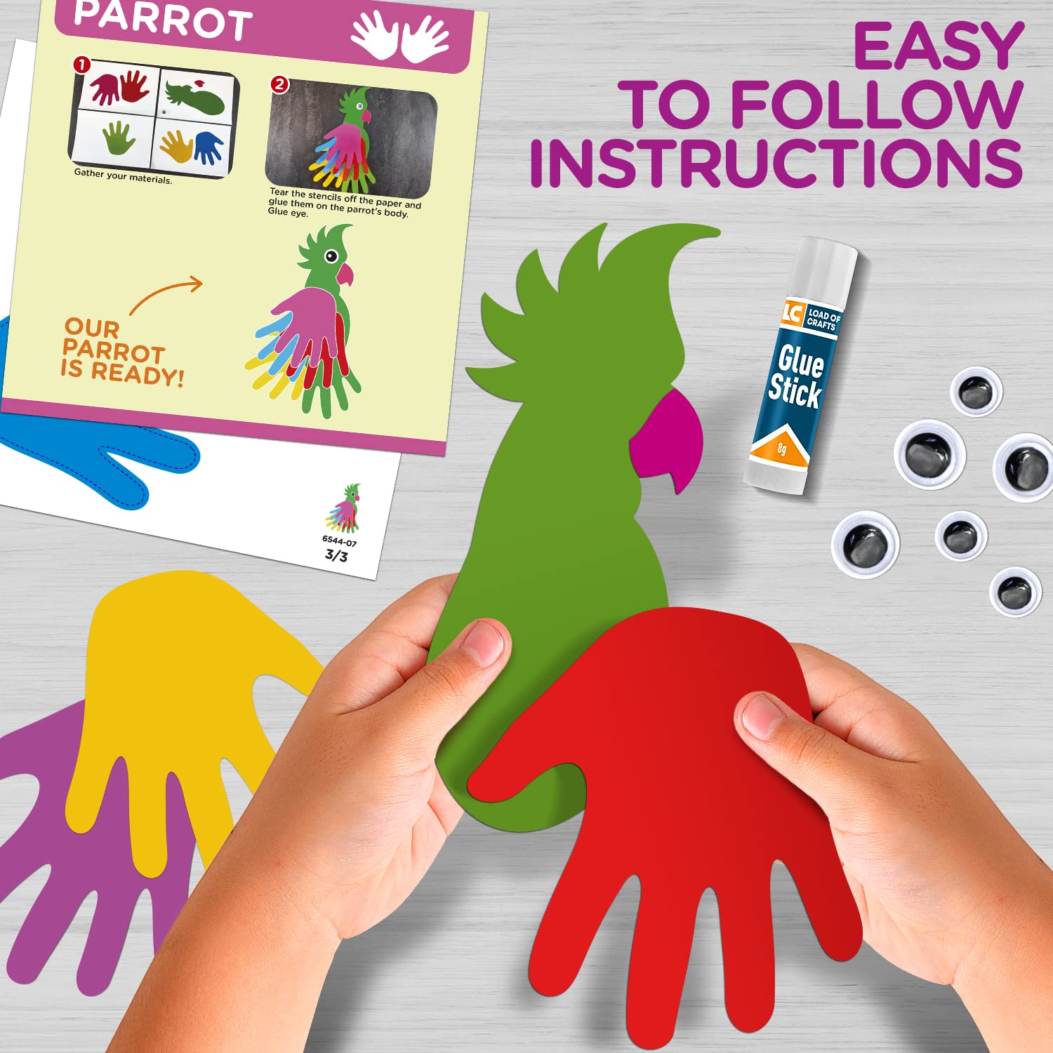 Learn & Climb toddler crafts keep preschoolers engaged during quiet time at home or class.