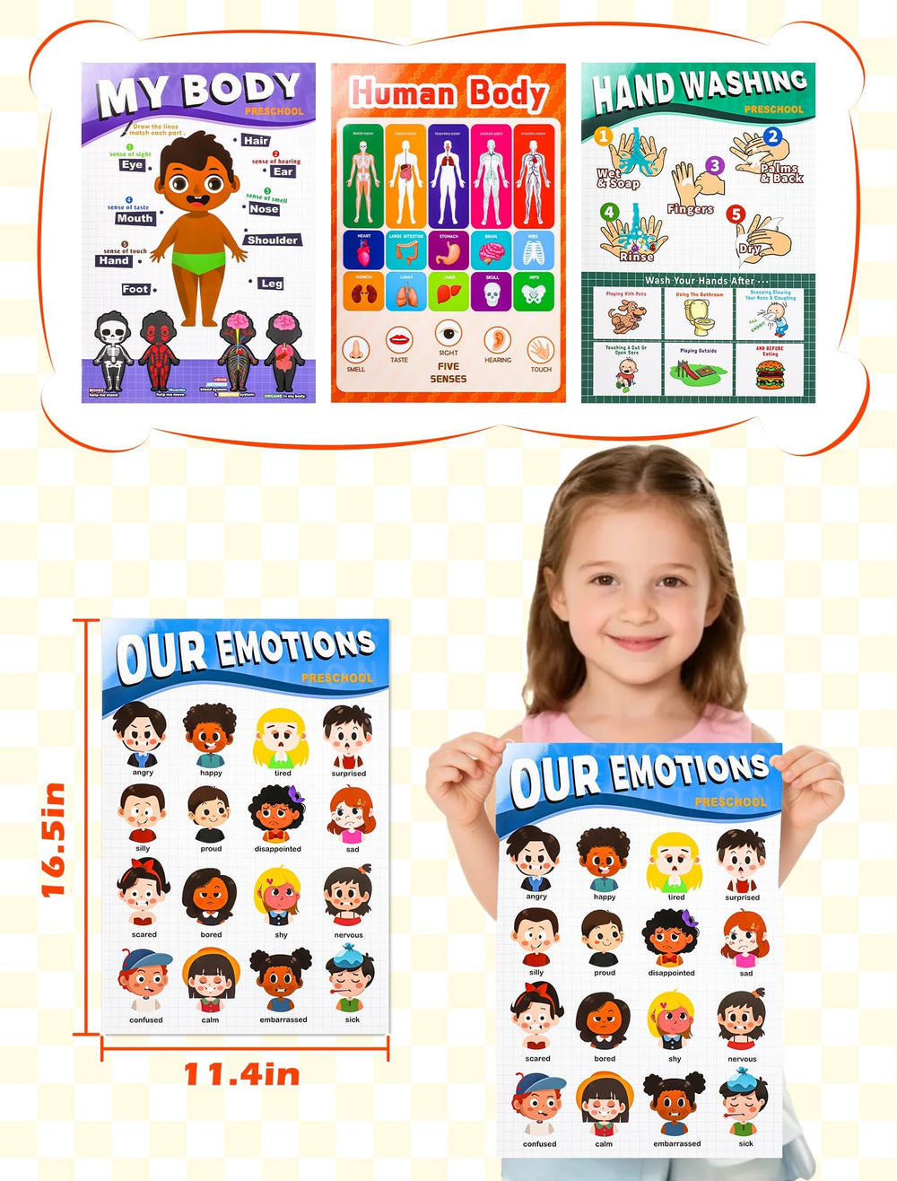 Learn2M face boards for social-emotional learning through expressions.