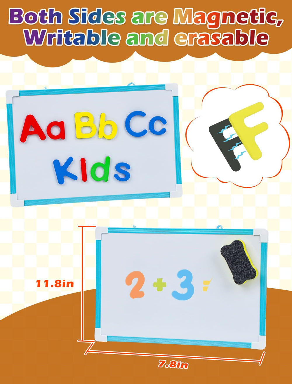 Learn2M magnetic alphabet set for hands-on letter practice.