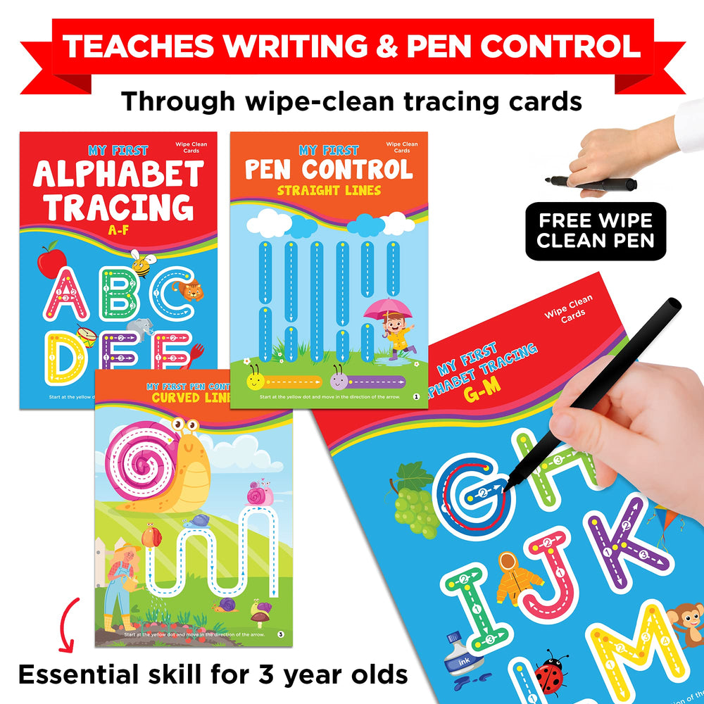 Learnabee box offers a complete educational gift for 3-year-olds.