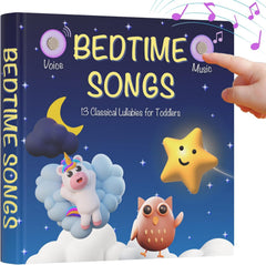LEARNING BUGS Bedtime Songs cover—gentle bedtime companion for toddlers