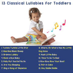 LEARNING BUGS Bedtime Songs sound buttons—easy press for interactive learning
