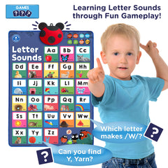 LEARNING BUGS Games mode offers interactive phonics practice in a fun way