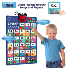 LEARNING BUGS Kids Songs mode uses lively melodies to aid listening and memory cues