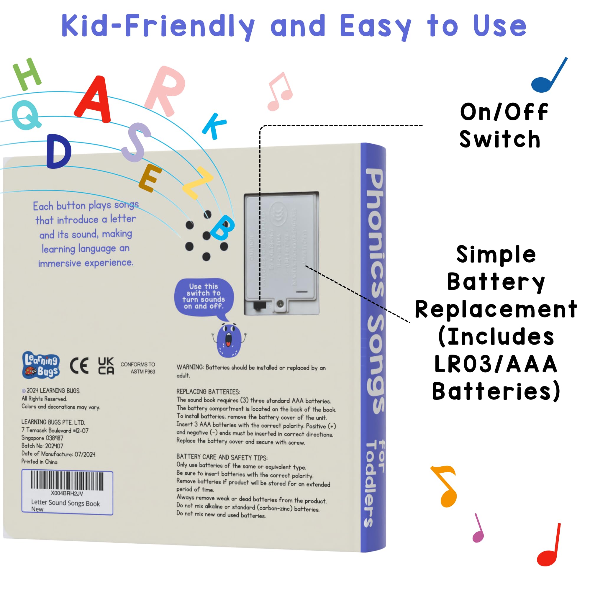 Gift-ready Learning Bugs set suits birthdays and holidays.