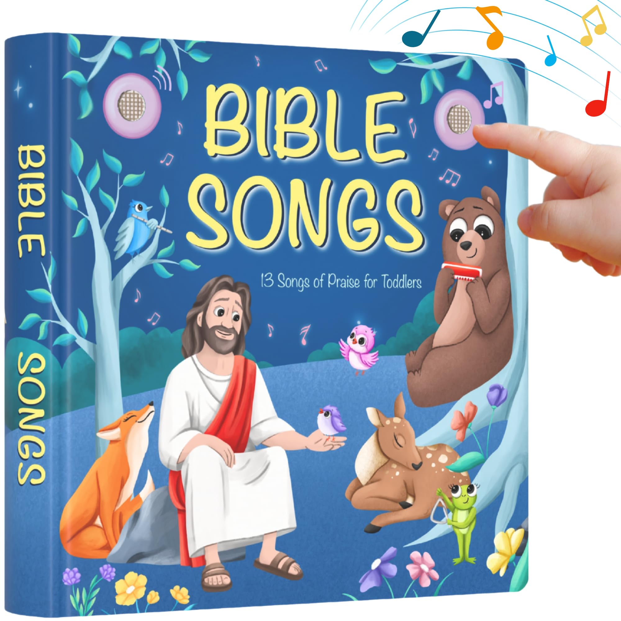 Learning Bugs Christian Bible Songs: press-buttons play tunes for toddlers during worship.