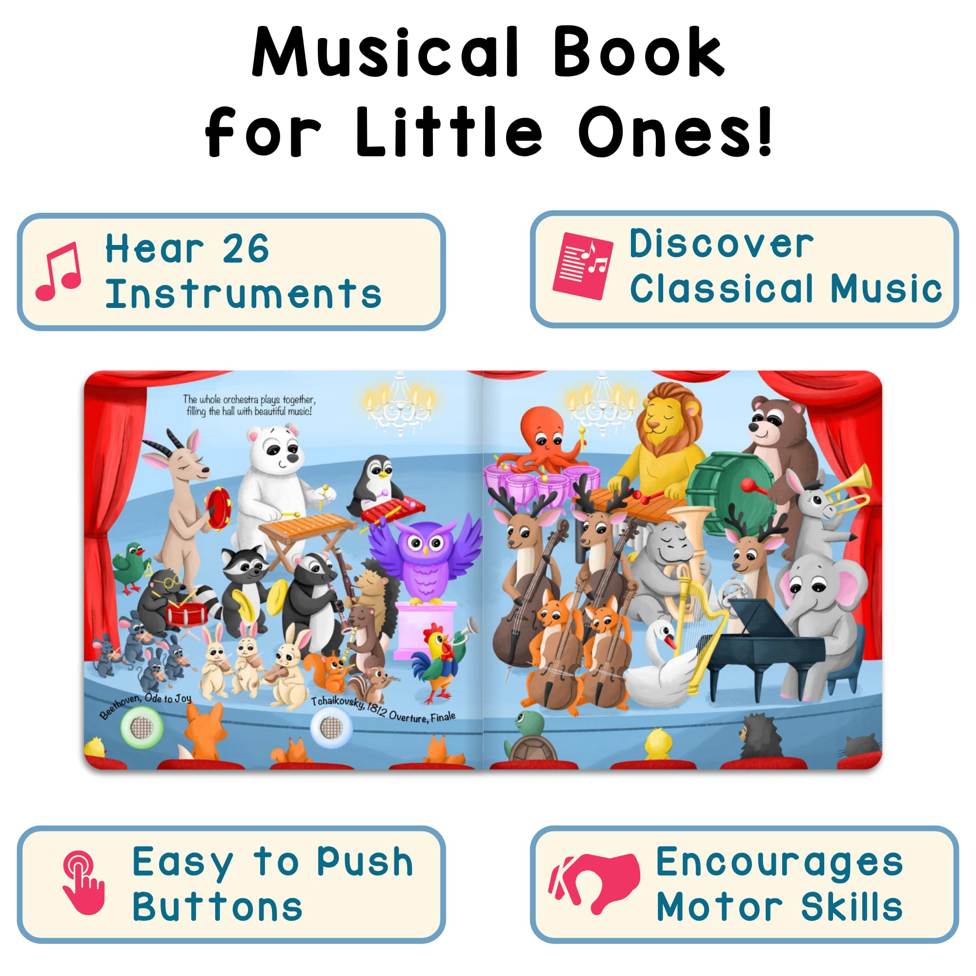 Learning Bugs Vibrant Illustrations: captivate young learners during musical storytelling and exploration.